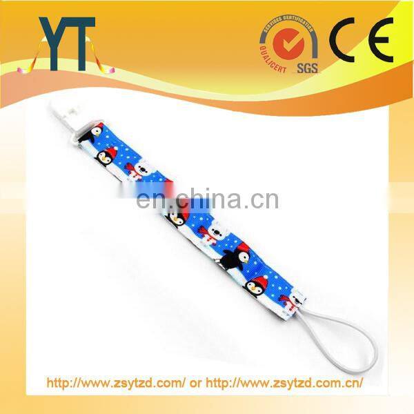 Wholesale Wooden Round Natural Wood Baby Pacifier Clips,Baby Boy Cotton Pacifier Clips Super Cute Soothie Holders