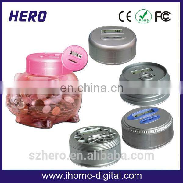 Brand new custom money safe box doggy bank with high quality