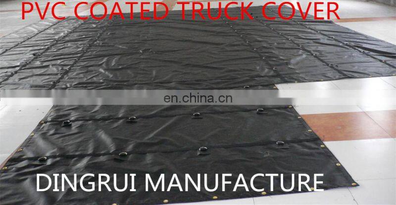 PVC Coated waterproof tarpaulin for tent/truck cover