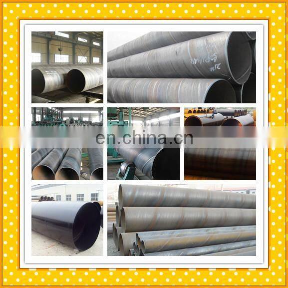 Top quality X80 spiral steel pipe/tube/API 5L Spiral steel pipe