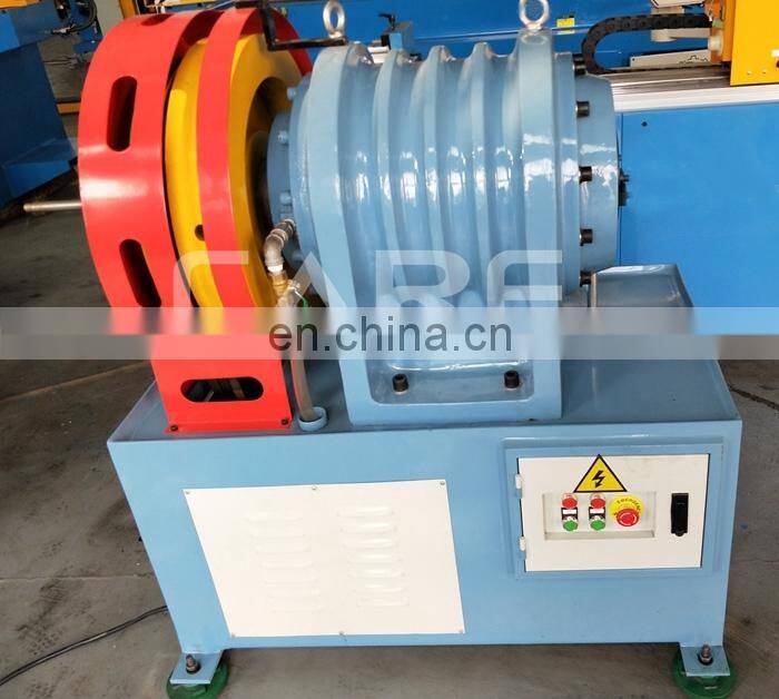 Semi automatic oil pressure type rotary pipe tube swaging machine price for conical reducing
