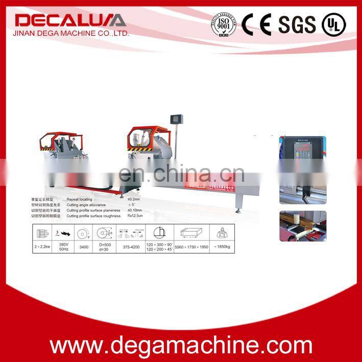 2016 New Product Digital Readout Double-head Precision Cutting Saw Machine for Aluminum Profile