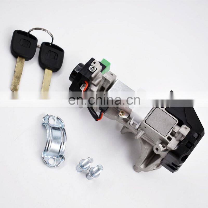 Auto Trans Ignition Switch Cylinder Lock For Honda Accord 2003-2005 with 2 keys Automatic-Transmis