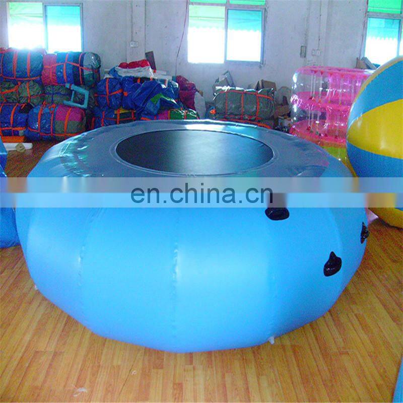 Factory Price Water Amusement Park Inflatable Water Floating Trampoline For Pool