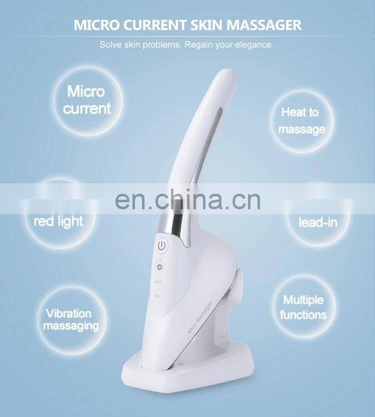 Skin Iron Radio Wave Skin Tightening Microcurrent Face & Body Lifting Device Powerful Lifting Beauty Instrument