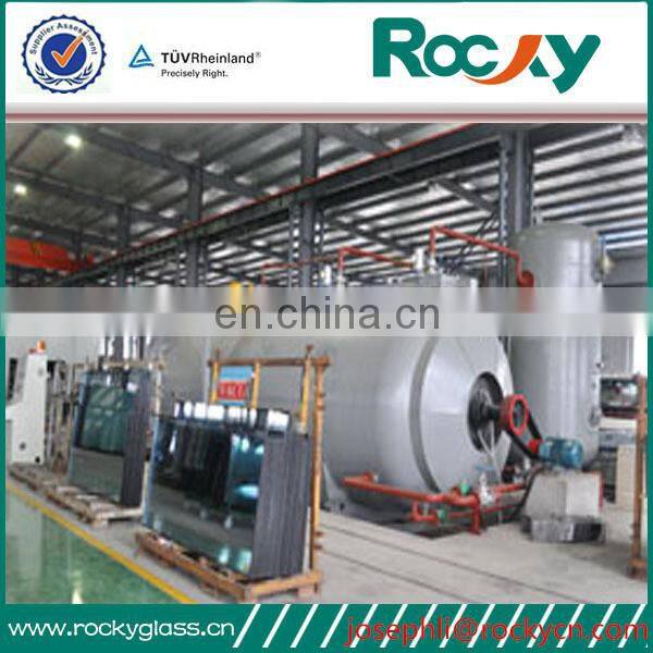 CE/CCC/ISO certificate Curved tempered glass toughened glass