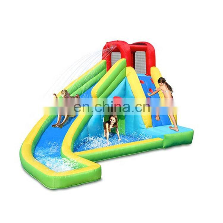 Commercial big water slides for sale , Large inflatable water slide for adult , Inflatable slides