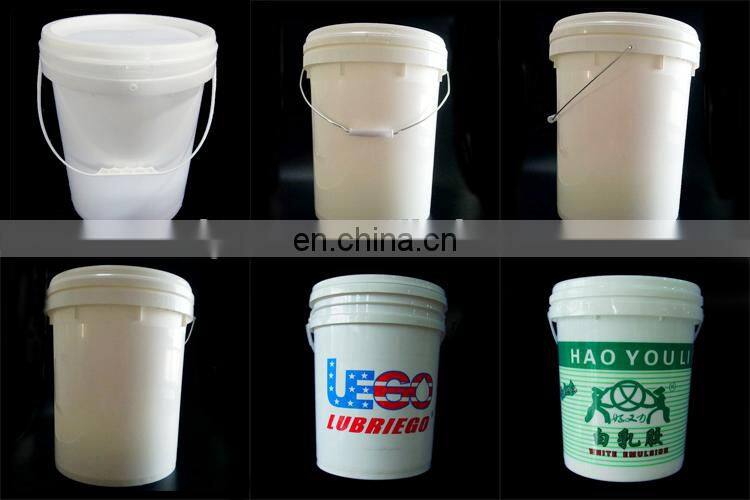 20 liter red plastic bucket with spout