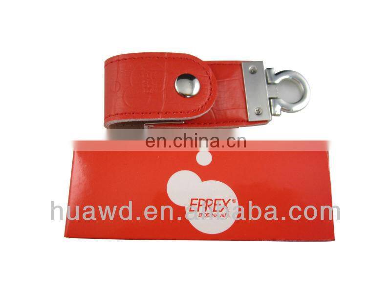 Leather USB Flash Drive , USB pendrives factory wholesale dropshipping