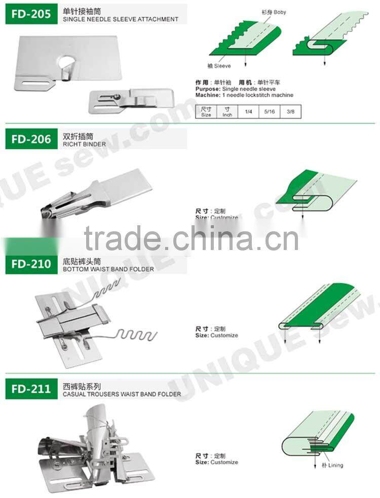 Folder/Binder for sewing machine 2