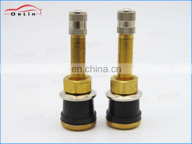 DeLin copper brass Stainless steel Truck Tire Valve TR543 valve stem