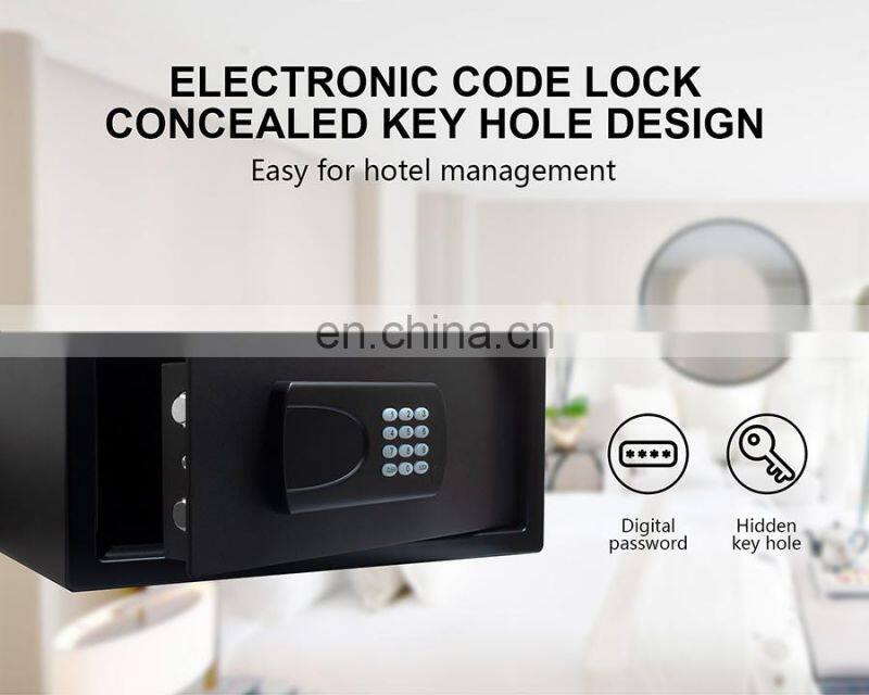 Honeyson new guest supply small wall digital security hotel safe
