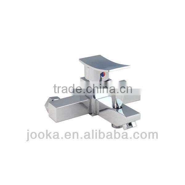 Square bathtub faucet square shower mixer zinc basin mixer