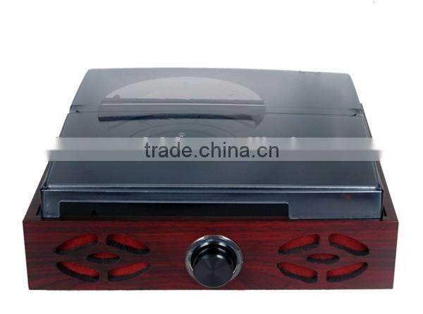 Classic Vintage Design!!! Recordable Turntable& Vinyl Records Player