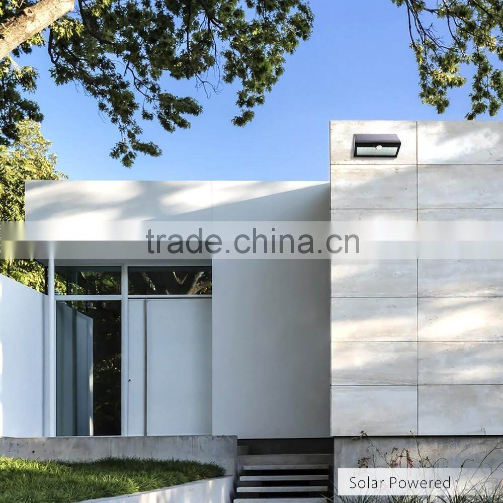 Solar Light, 38 LED Bright Solar Powered Light Wireless Waterproof Security Motion Sensor Wall Light