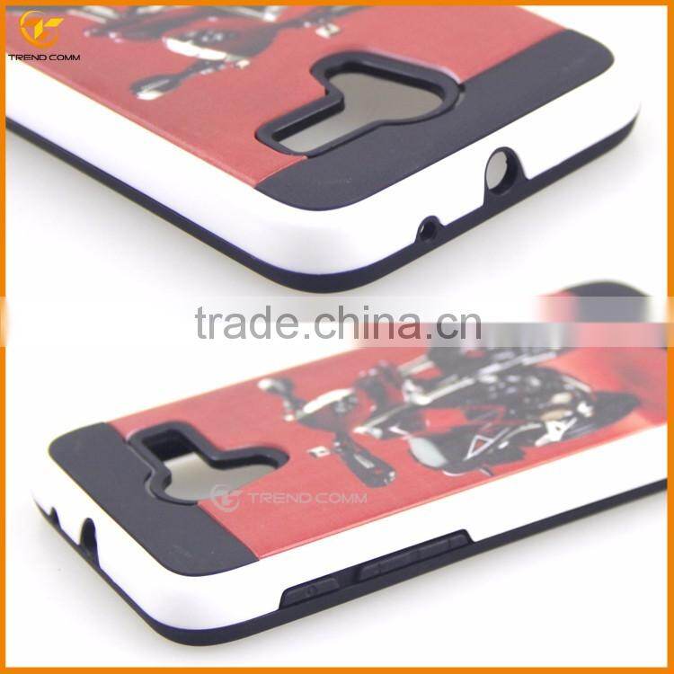 motorcycle printed custom hard plastic case for alcatel one touch pop3 5.5