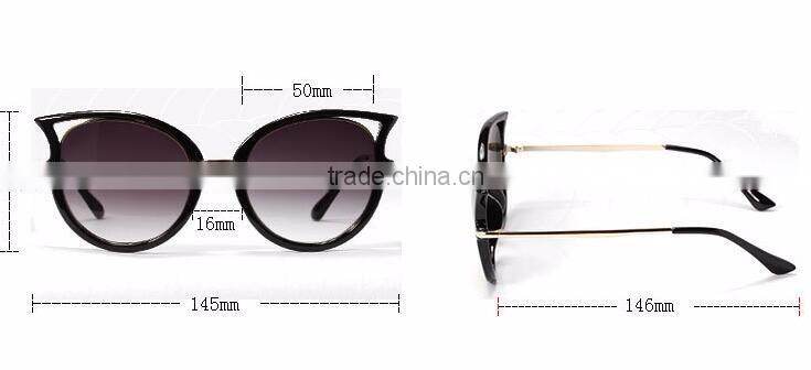 metal temple italy design ce coating mirror round circle sunglasses