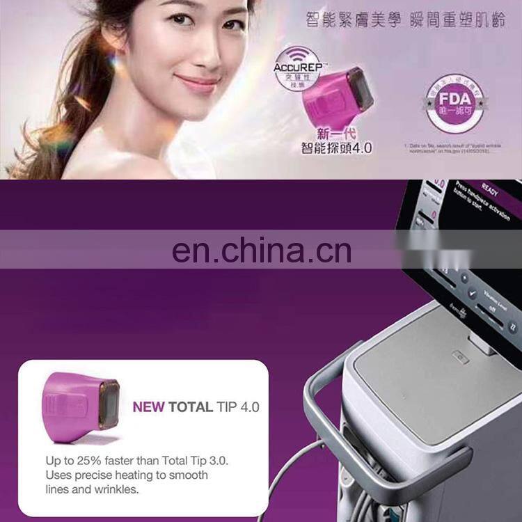 2022 korea flx machine mini device cpt newest fractional rf skin tightening machine for home use