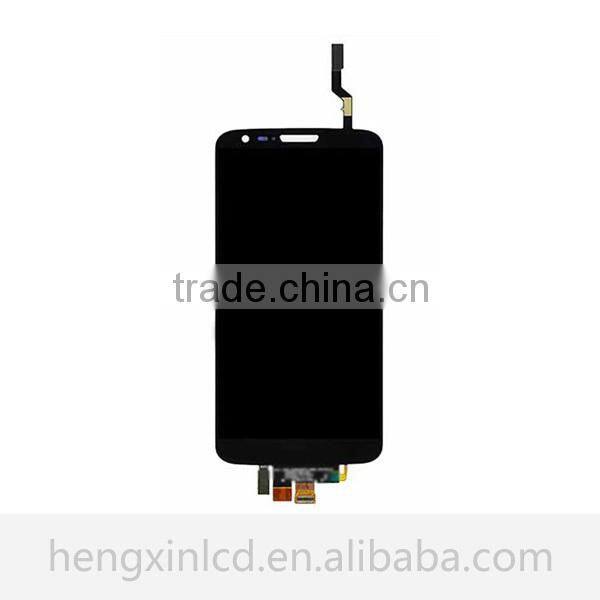 Wholesale LCD Screen Full Assembly For LG G2, For LG G2 LCD And Touch Screen Digitizer With Middle Frame