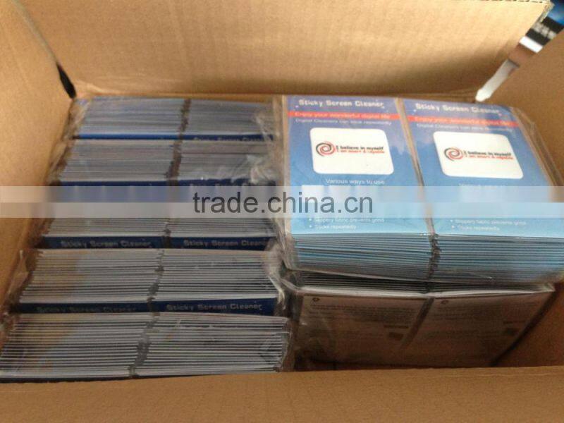 mobile phone cleaner sticky screen wipe
