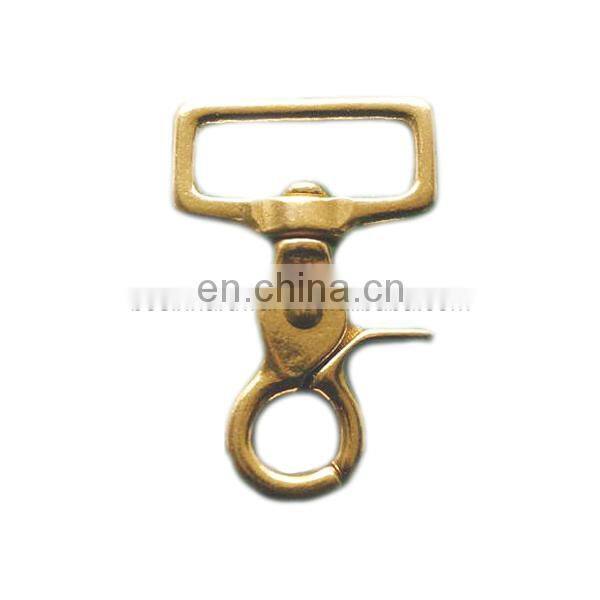 Fashion High Quality Metal Swivel Solid Brass Trigger Snap