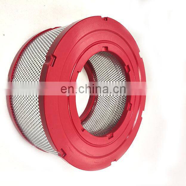 High quality industrial PU two-wayM55/75 compressor air filter 39708466