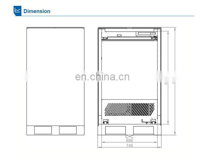 Lab small commercial mini price for 50 liter deep freezer