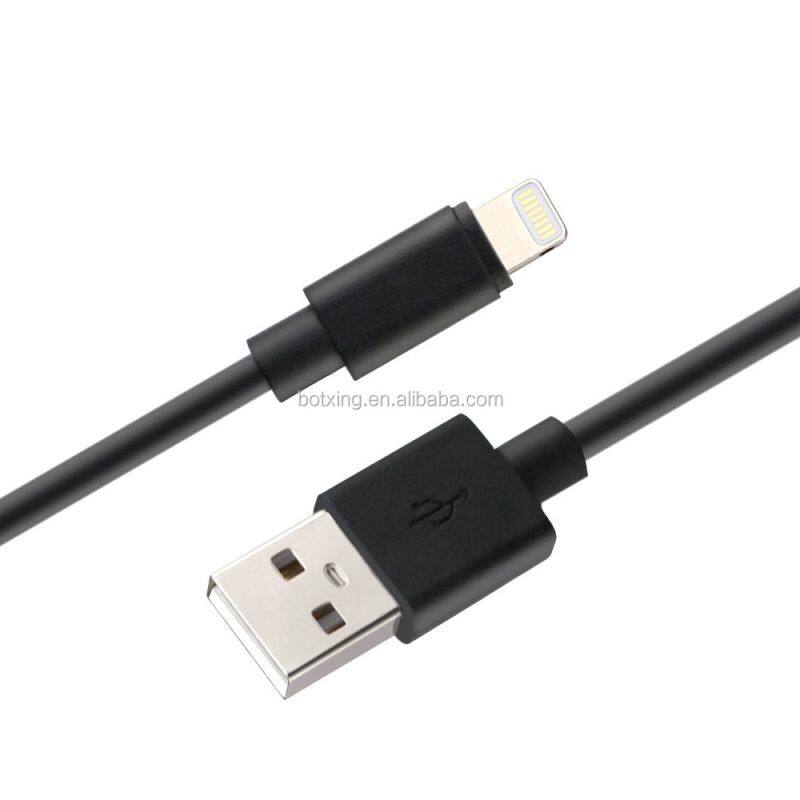 White MFi magnetic usb cable light 2m for iphone