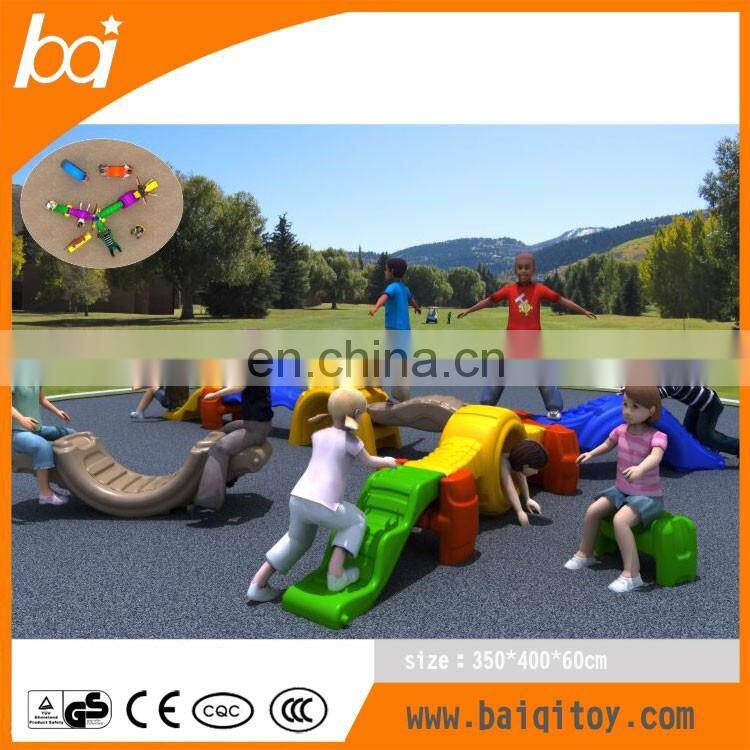 Good Quality Commercial Used child Outdoor Playground Equipment with Plastic slide