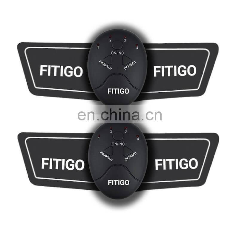 WHOLESALE FITIGO  XT5 ULTIMATE  Ultimate EMS ABS & Arms Muscle Simulator HIPS Training Home Abdominal Trainer Set