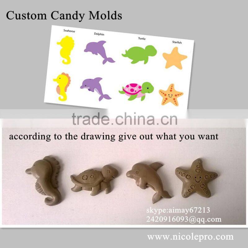 Nicole Silicone Mold Professional Manufacture Custom Hard Candy Bar Mold