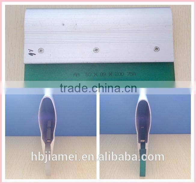 2014 new wooden handle screen printing squeegee blades/screen printing rubber squeegee blades