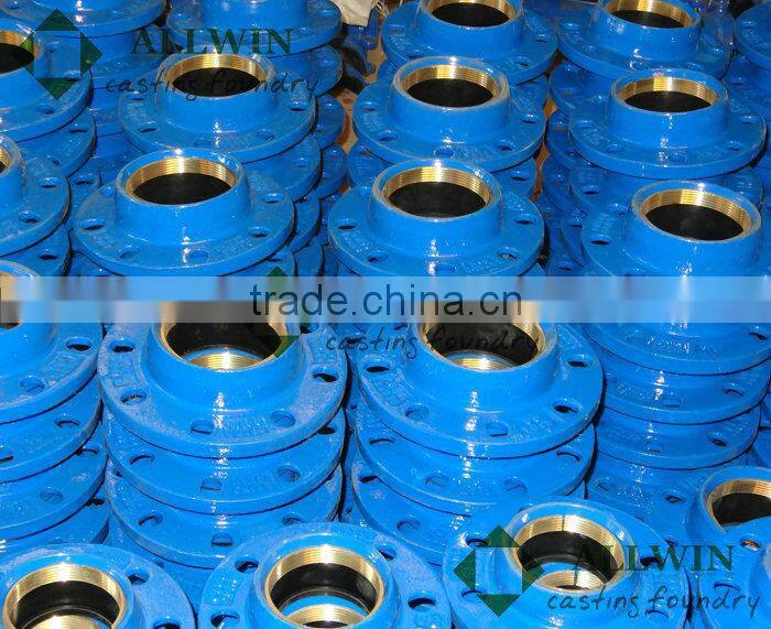 flanged adapter for cast iron pipe