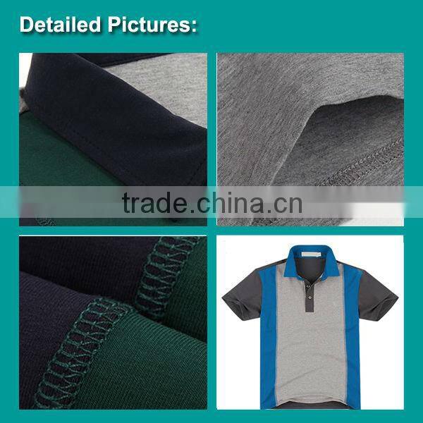 Promotional Item of Vertical Striped Polo Shirts Cut and Sewn Design 100%Cotton Single Jersey Fabric Made T-Shirt