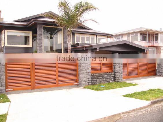 Authentically Hand Forged Aluminum Swing Gate