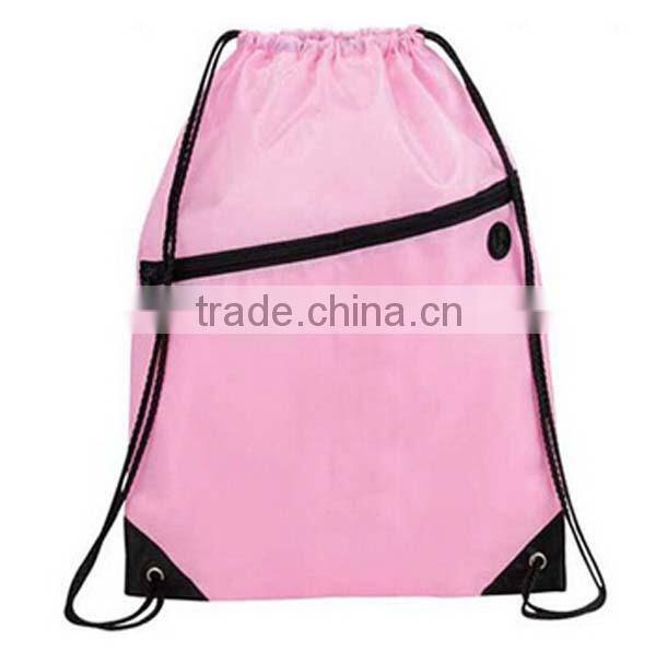 Fancy beach drawstring towel bag