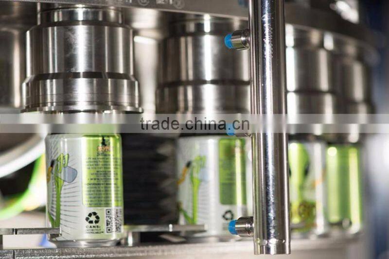 Brewers choice carbonated drinks 2016 hot export juice canning machine beer filling&capping line
