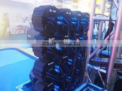 DMX control newest linkable hight power stage par light 24*12W par can