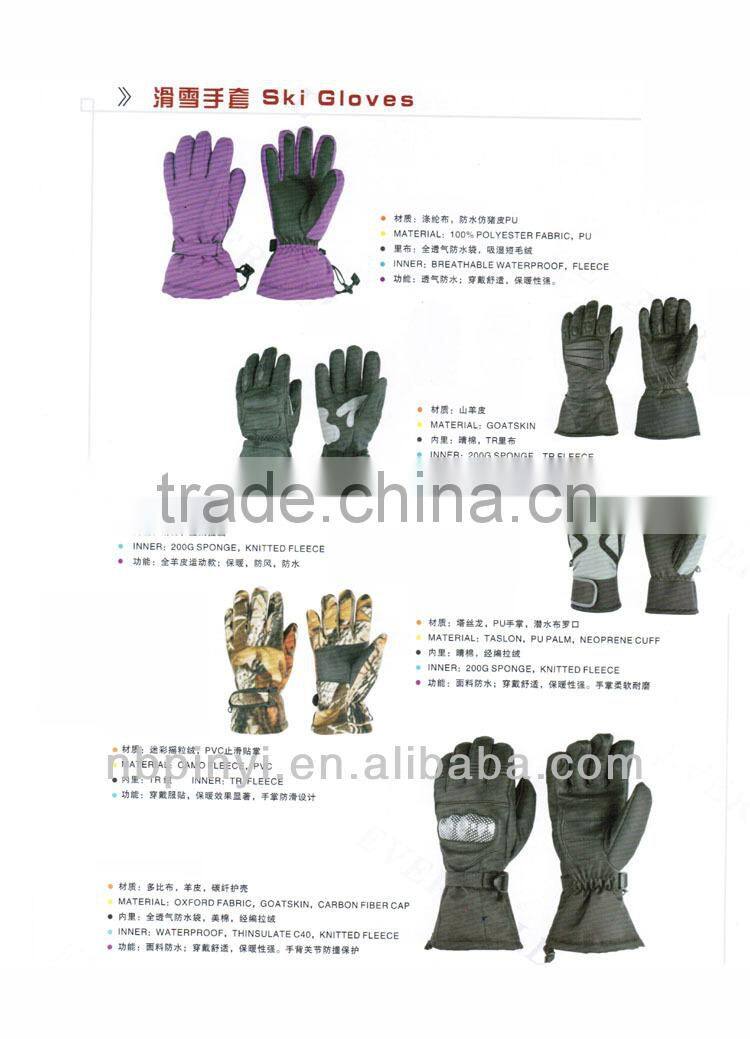 Ski Golve Outdoor Golves Trekking Golves Winter Golve Camping Golve