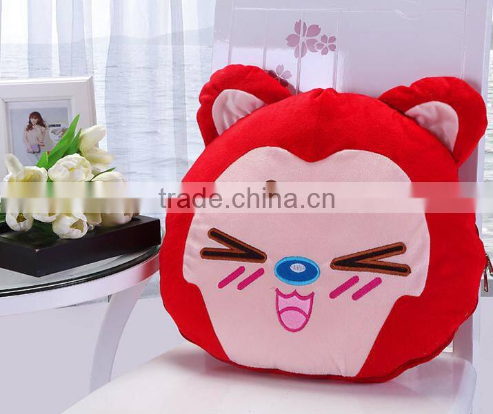Cute Animal plush sleepin cushion Pillow for Children Animal Shaped Pillow for kids