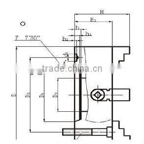 Four-jaw independent chucks