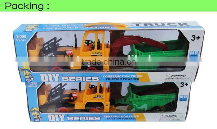 1:36 scale friction toy harvester