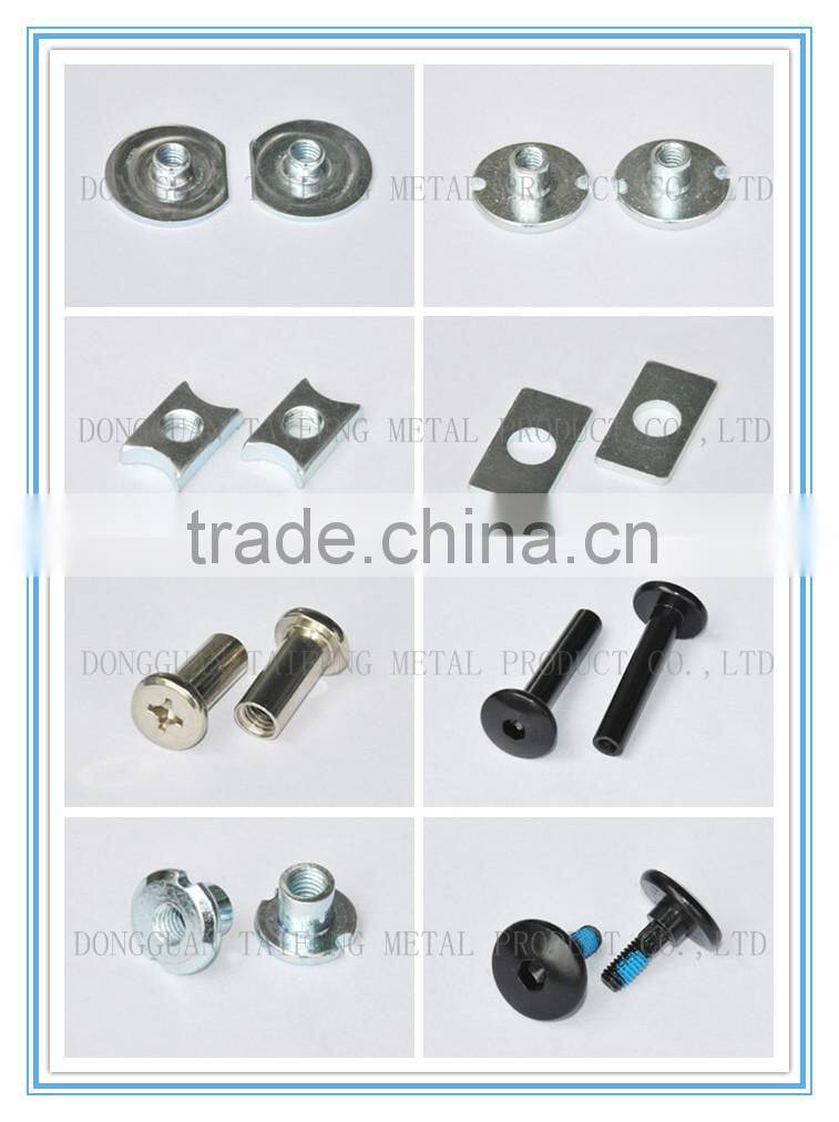 flat head screw with silicon bronze and titanium screw