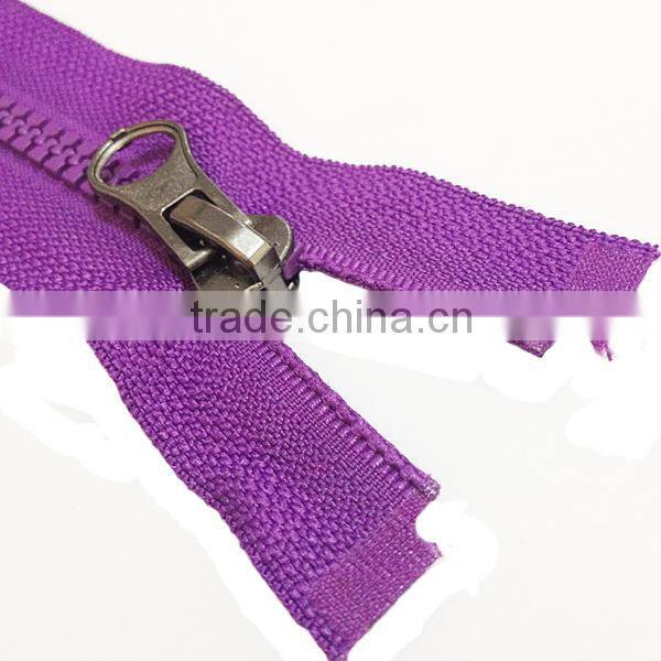 2015 5# plastic o/e zipper for wholesale dress
