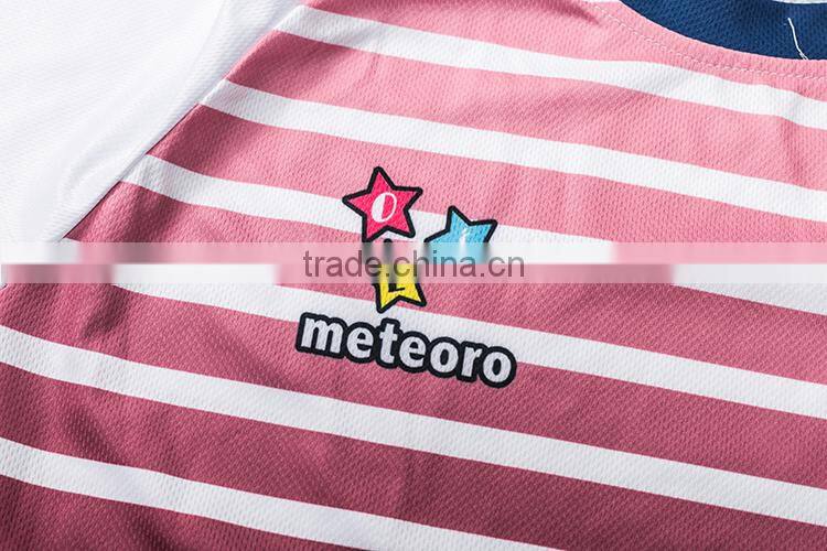 Oem free design logo acceptance sample custom soccer jersey in thailand