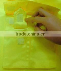 Workwear Hi vis yellow combat trousers with high reflective straps