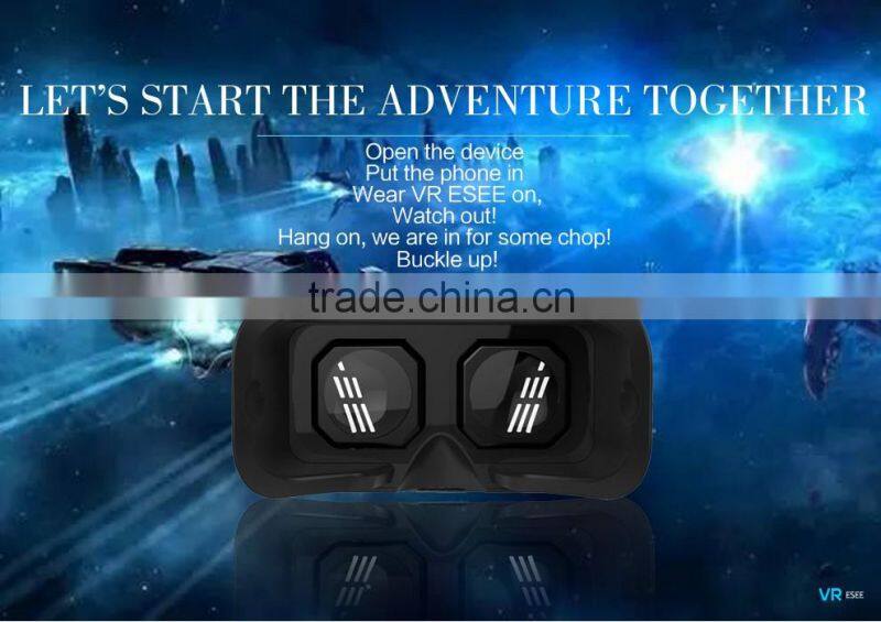 Best VR BOX Virtual Reality Glasses for smartphone 3D movies