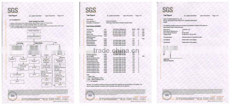 Customized Lead Oxide Coating Titanium Anode