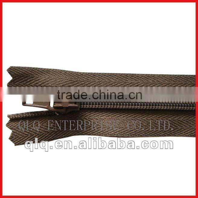 Nylon Open Ended Zipper with Sliders