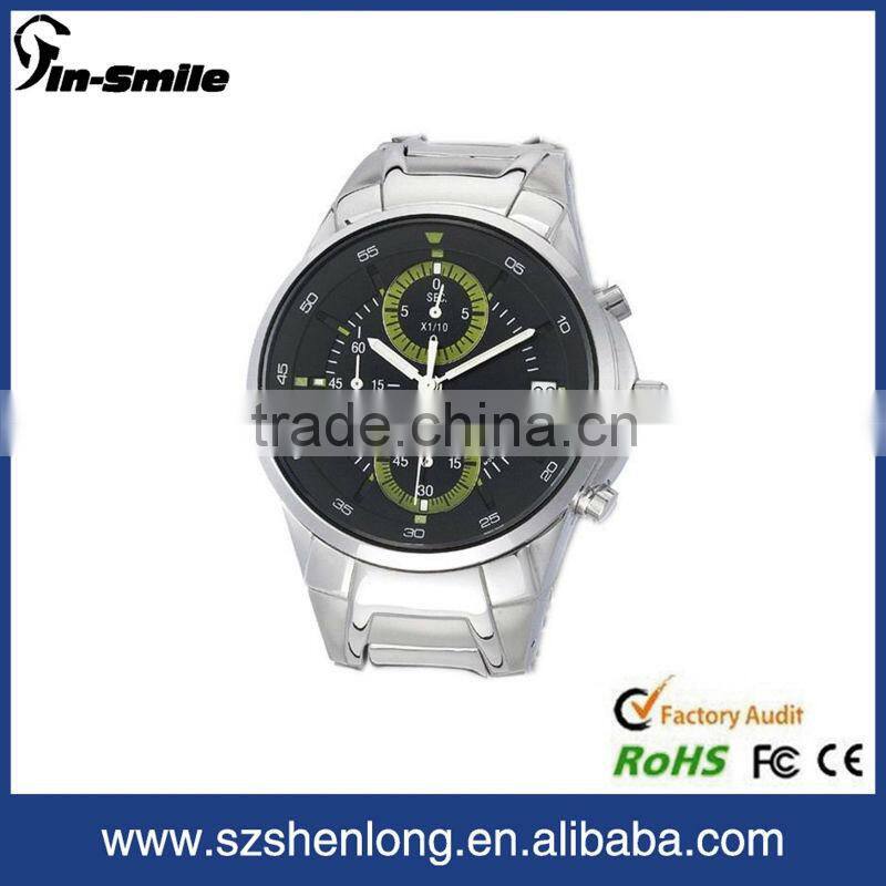 japan movt chronograph mens titanium brand watch